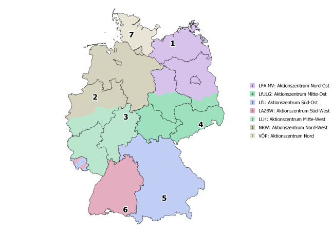 Ansprechpartner Aktionszentren mit Legende_neue Nummerierung