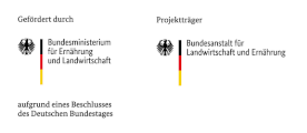 Logo Bundesministerium für Ernährung und Landwirtschaft und Logo Bundesanstalt für Landwirtschaft und Ernährung